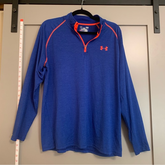 Under Armour Other - Under Armour Men’s Loose 1/4 Zipper Pull Over Long Sleeve Heat Gear Size Large